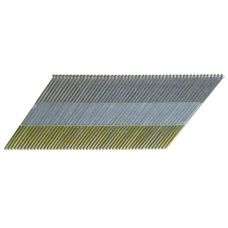Metabo Hpt Collated Finishing Nail, Steel, Electro Galvanized Finish, Angled 24204SHPT